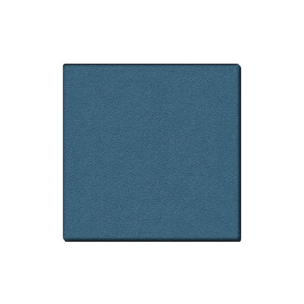 Bulletin Board, Vinyl, 4 ft H x 4 ft W, Ocean